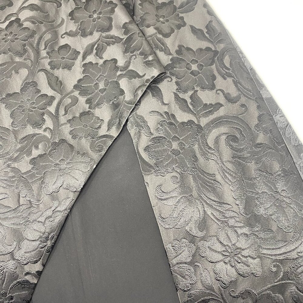 Alice + Olivia Serra Black Assymetrical High Low Skirt 4 NWT $695 - Picture 6 of 8